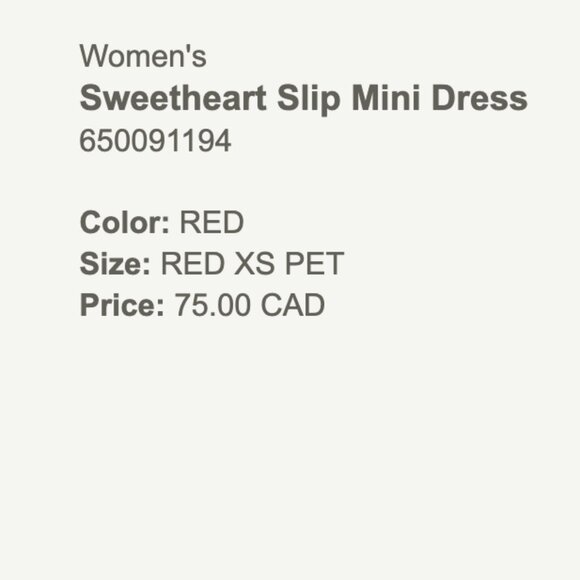 Abercrombie sweetheart slip mini dress - Picture 3 of 7